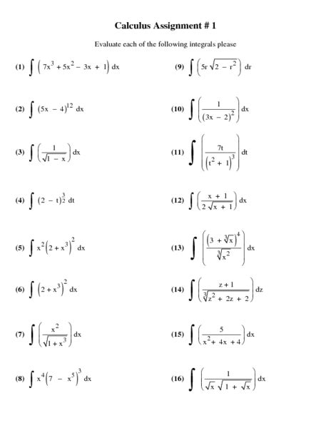 AP Calculus. . Ap calculus integration worksheet pdf
